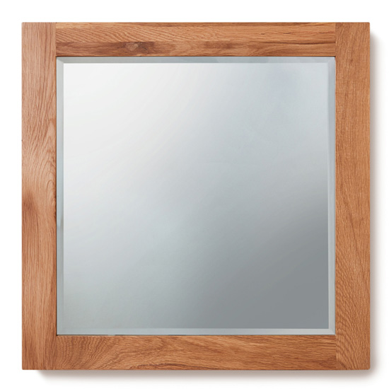 Fornatic Large Bathroom Mirror In Solid Oak Wooden Frame_2