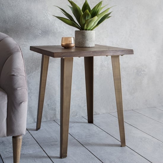 Foundry Wooden Side Table In Oak Furniture in Fashion
