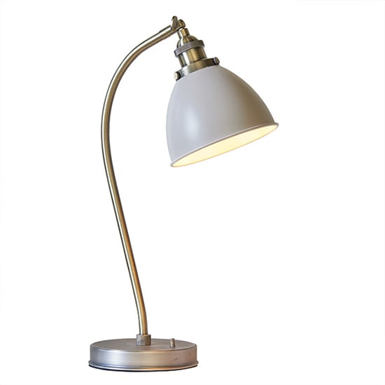Franklin Task Table Lamp In Taupe And Antique Brass_2