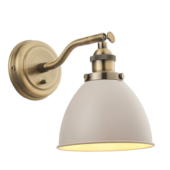 Franklin Wall Light In Antique Brass