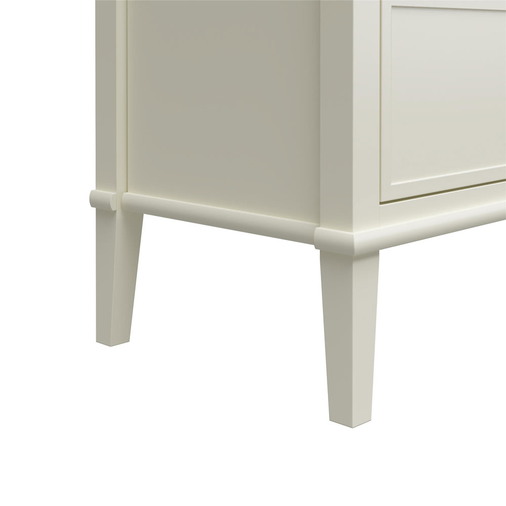 Franklyn Wooden Chest Of 6 Drawers in White