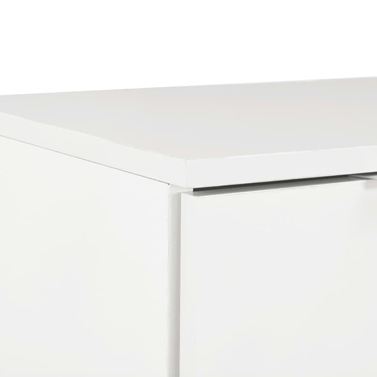 Friso High Gloss Sideboard With 2 Doors 2 Drawers In White_4