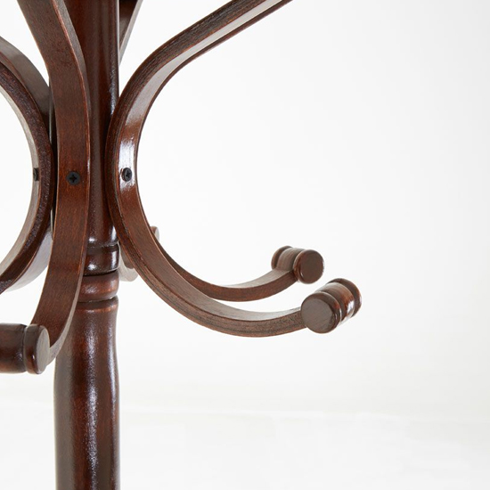 Friston Floor Standing Wooden Coat Stand In Walnut_4