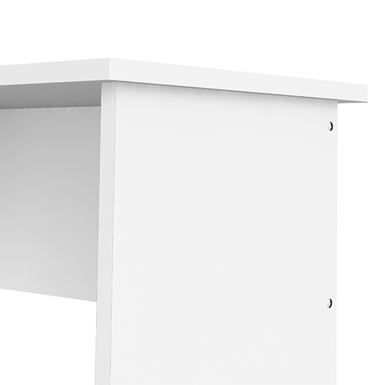 Frosk Wooden Computer Desk With 4 Drawers In White Furniture in Fashion