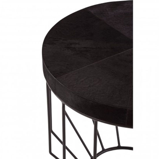 Furud Townhouse Round Side Table In Black_3