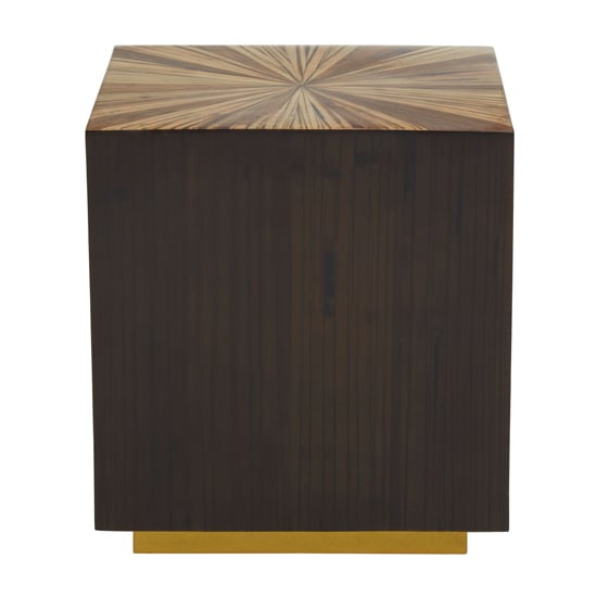 Shop for wooden side tables from our living room furniture range at john lewis & partners. gablet square wooden side table in dark brown