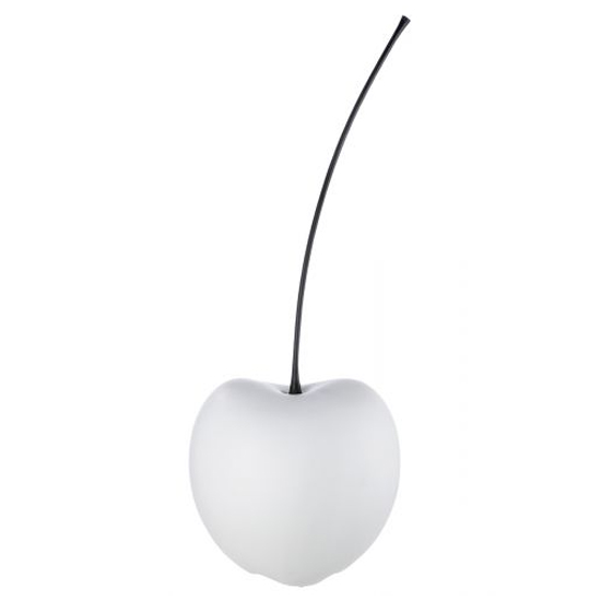 Product photograph of Gaily Large Ceramic Cherry Sculpture In Matt White from Furniture in Fashion