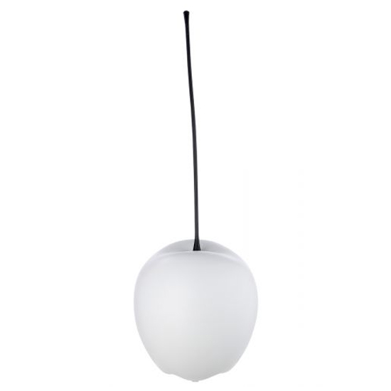 Gaily Small Ceramic Cherry Sculpture In Matt White_2