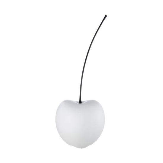 Read more about Gaily small ceramic cherry sculpture in matt white