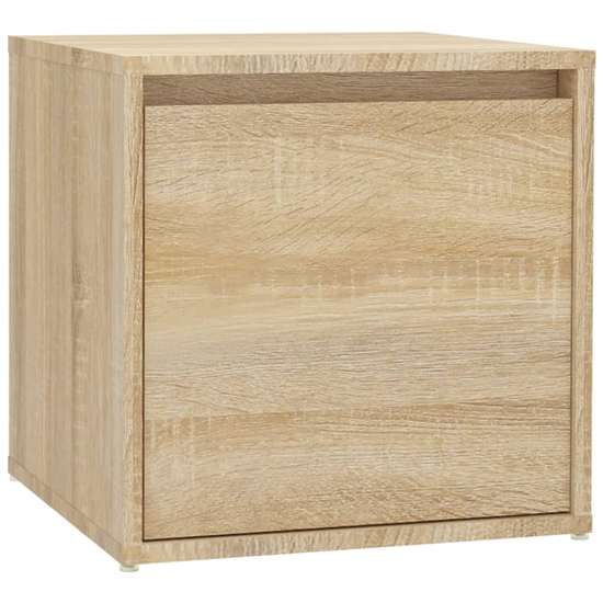 Gaius Wooden Hallway Furniture Set In Sonoma Oak_6