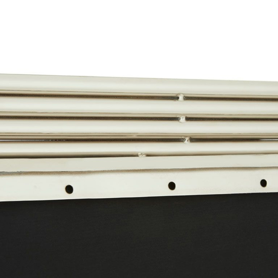 Gakyid Wall Bedroom Mirror In Silver Stainless Steel Frame