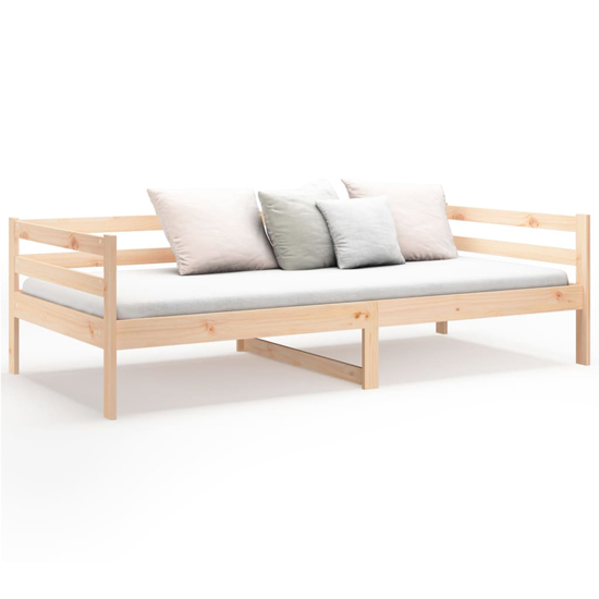 Galam Solid Pine Wood Day Bed In Natural Furniture in Fashion