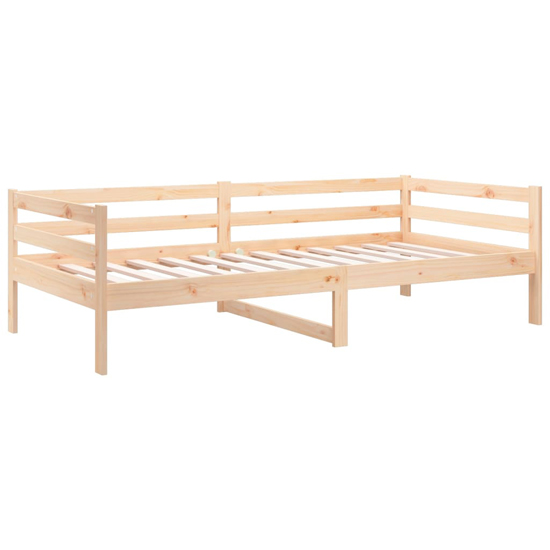 Galam Solid Pine Wood Day Bed In Natural Furniture in Fashion
