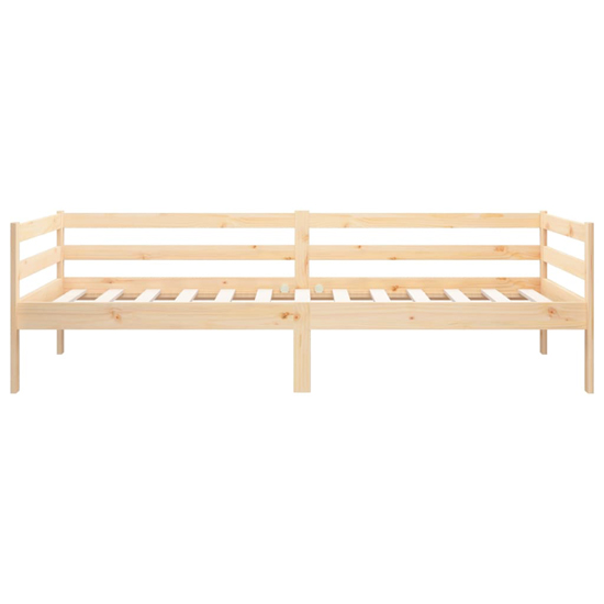 Galam Solid Pine Wood Day Bed In Natural Furniture in Fashion