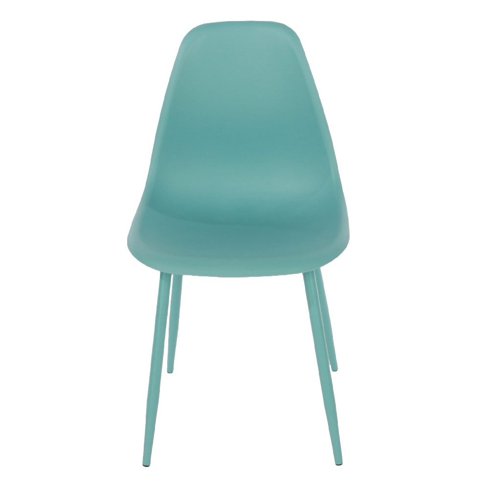 Gallipolis Plastic Bistro Dining Table With 2 Chairs In Blue