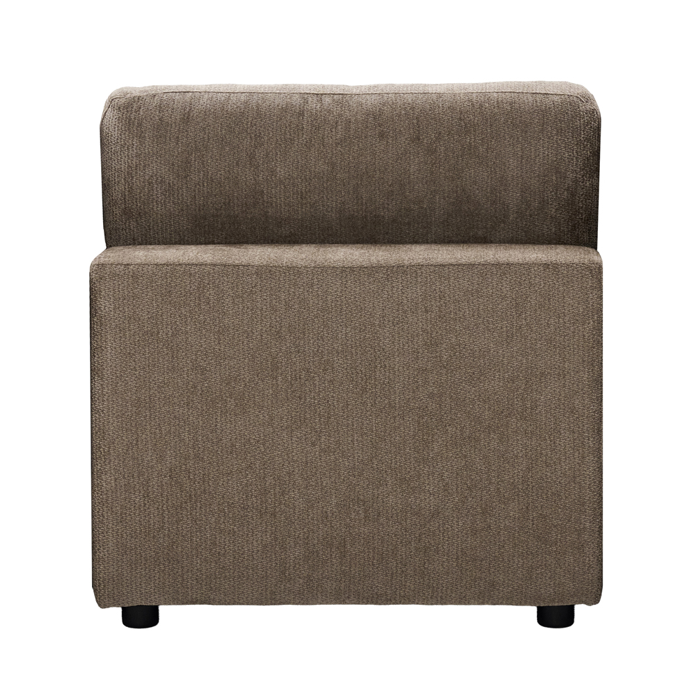 Galnor Fabric Armless Chair in Hazelnut