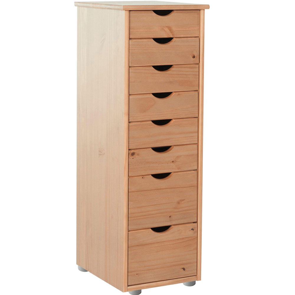 Galvani Wooden Home and Office Cabinet in Natural