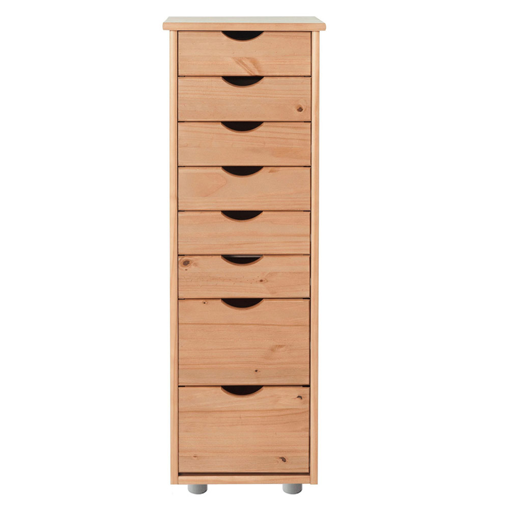 Galvani Wooden Home and Office Cabinet in Natural