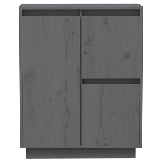 Galvin Pinewood Sideboard With 3 Doors In Grey_4