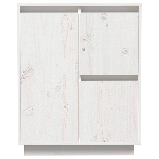 Galvin Pinewood Sideboard With 3 Doors In White