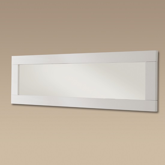 Read more about Garde wall mirror in white gloss