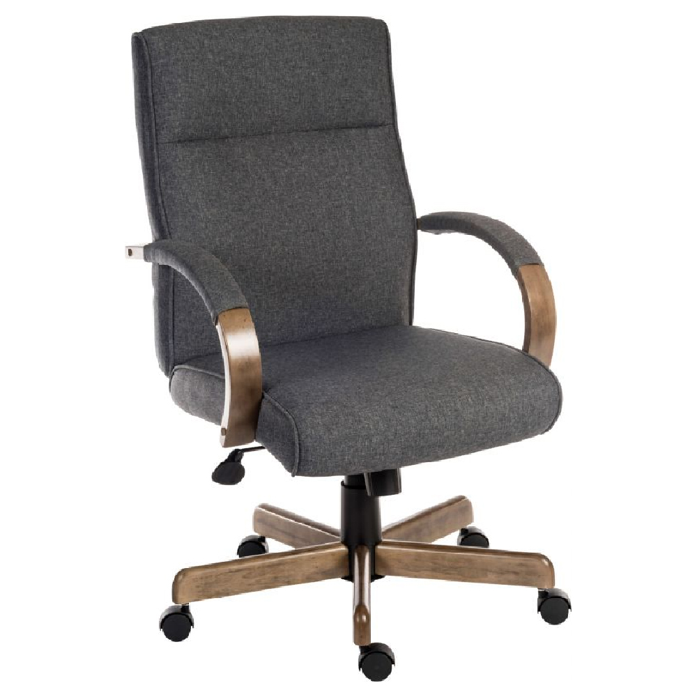 Read more about Garwood fabric home and office chair in grey