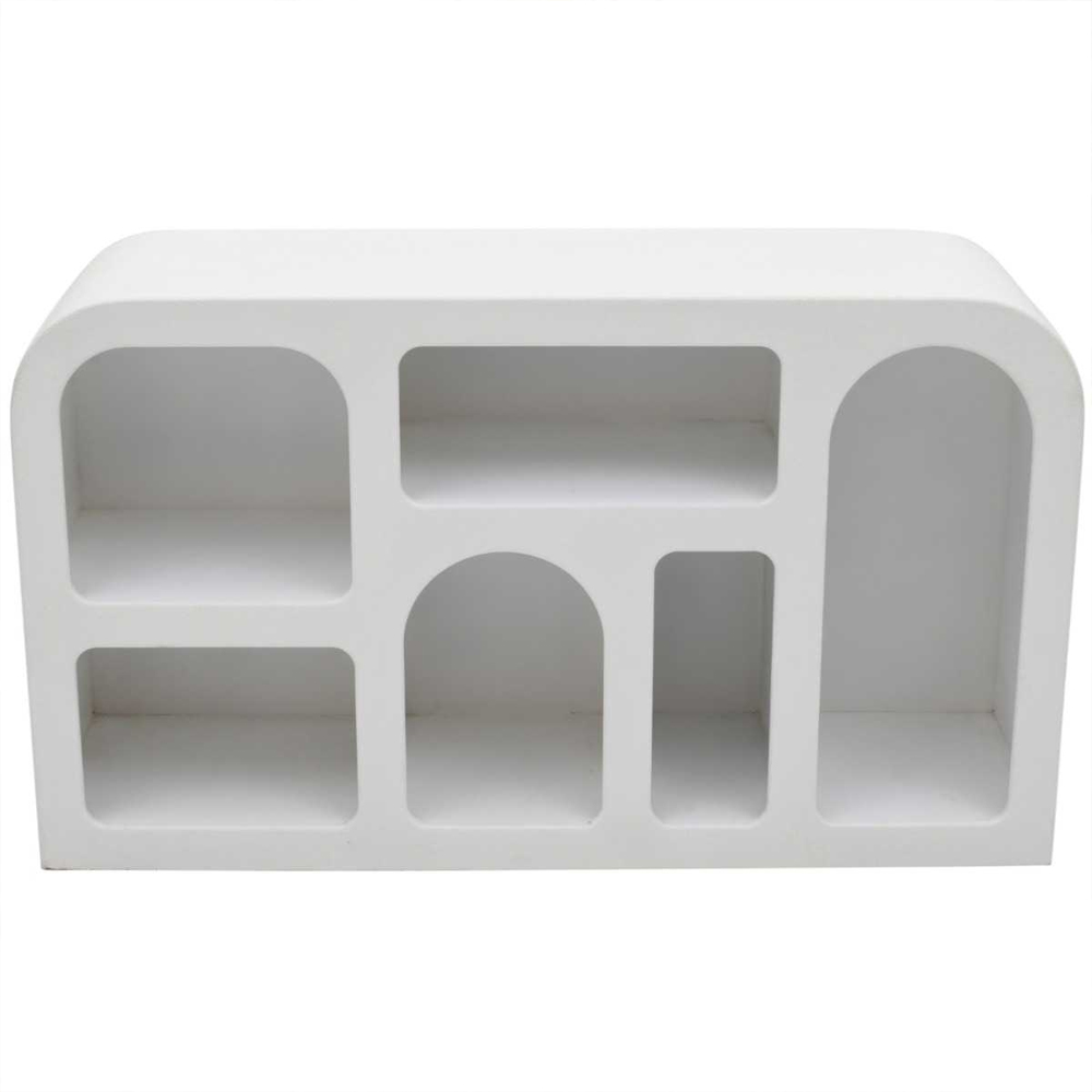 Gastonia Small Wooden Display Unit In White