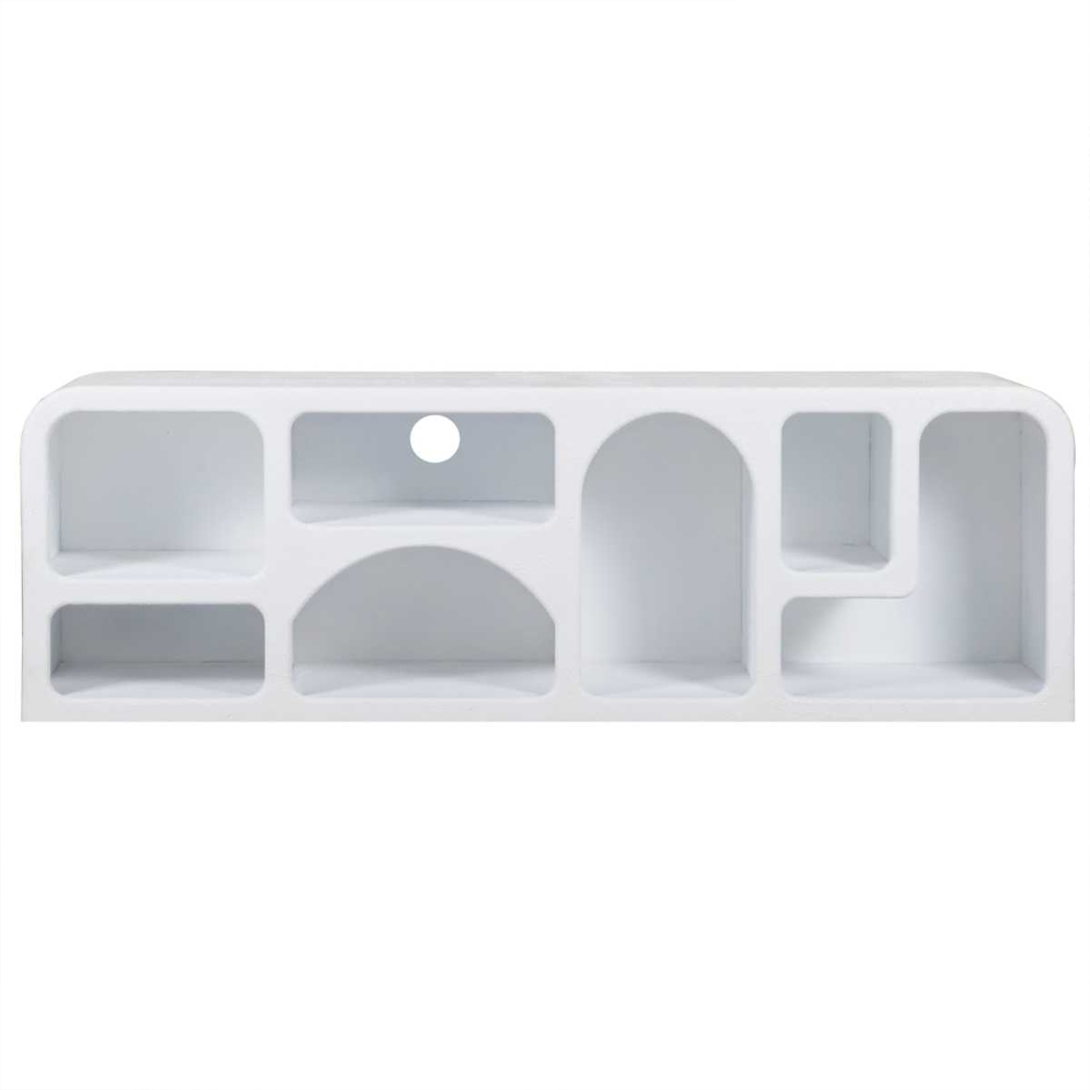 Gastonia Wooden TV Stand In White