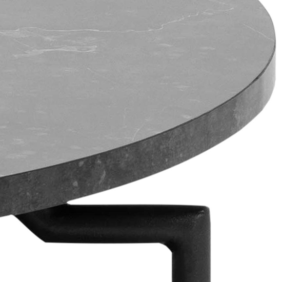 Gatineau Round Marble Coffee Table In Black_5