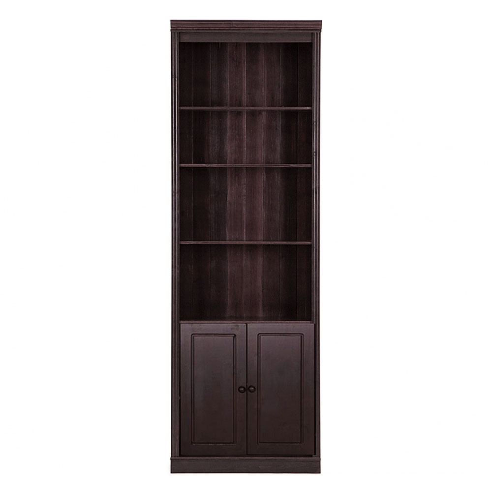 Gavrel Wooden Display Unit with 2 Doors in Brown