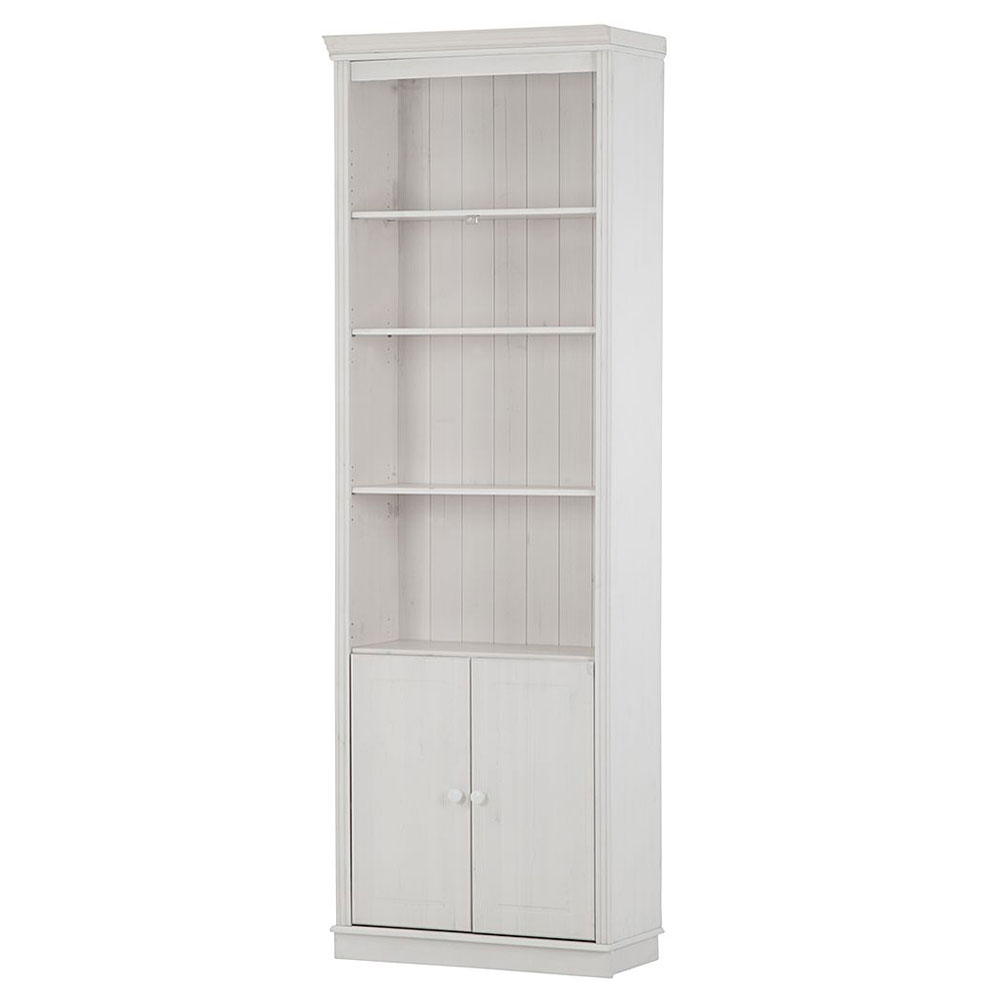 Gavrel Wooden Display Unit with 2 Doors in White