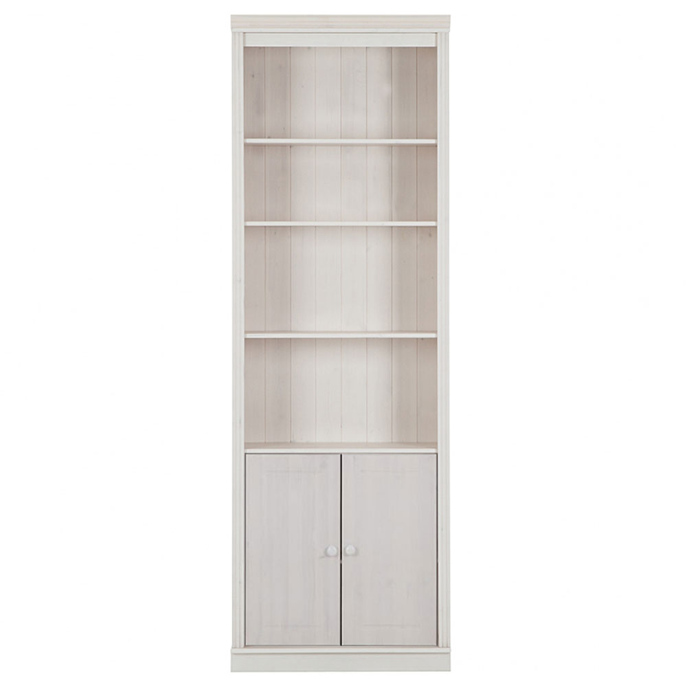 Gavrel Wooden Display Unit with 2 Doors in White