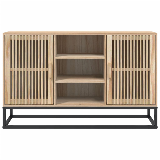 Gavril Wooden Sideboard With 2 Doors In Brown