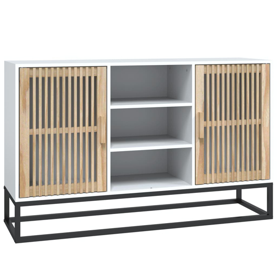 Gavril Wooden Sideboard With 2 Doors In White