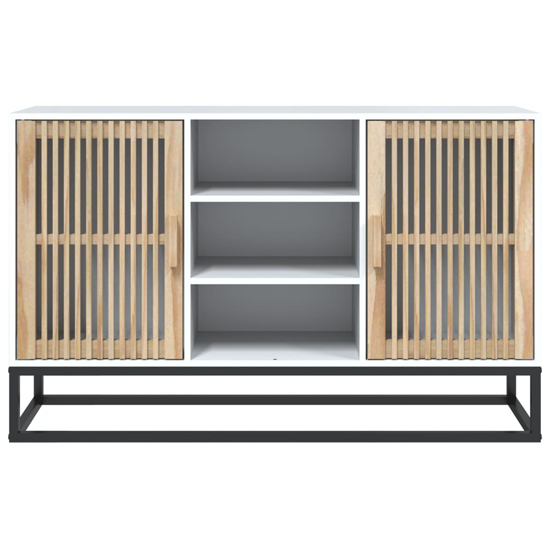 Gavril Wooden Sideboard With 2 Doors In White