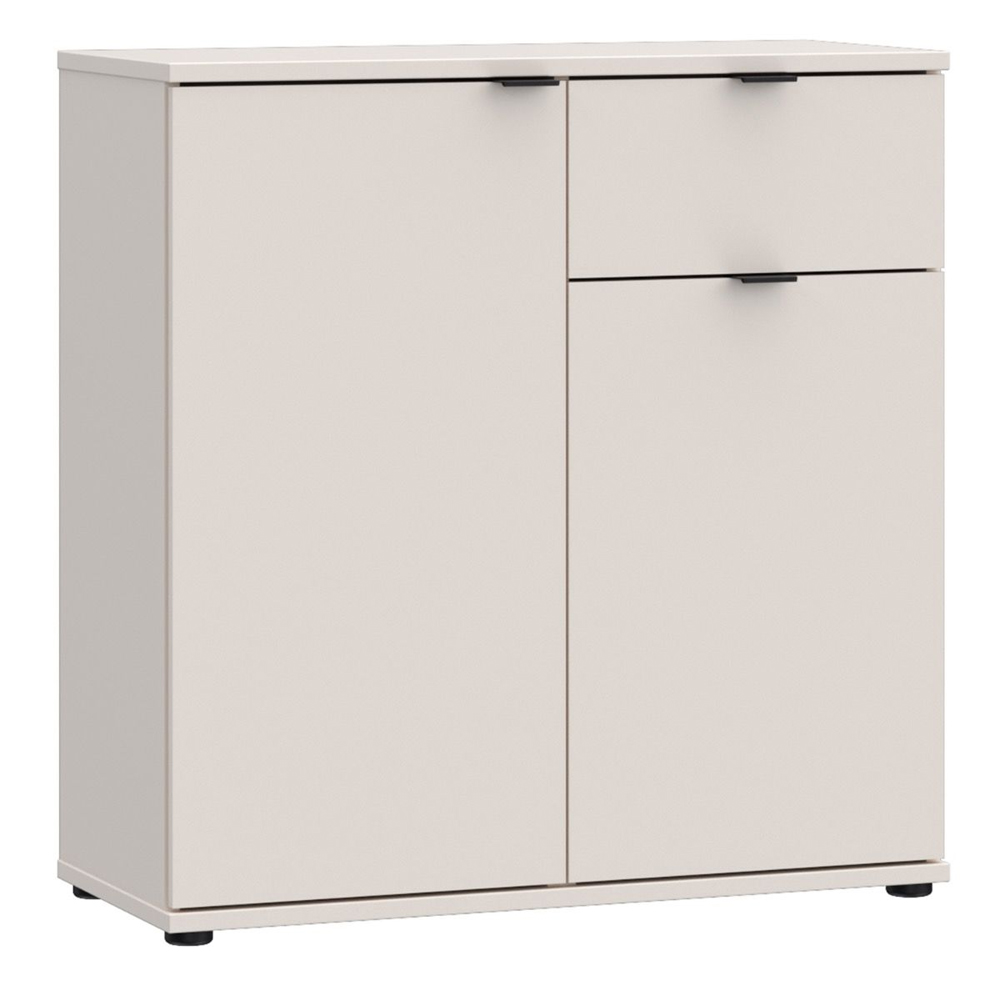 Gelion Wooden Sideboard with 2 Doors 1 Drawer in Sand