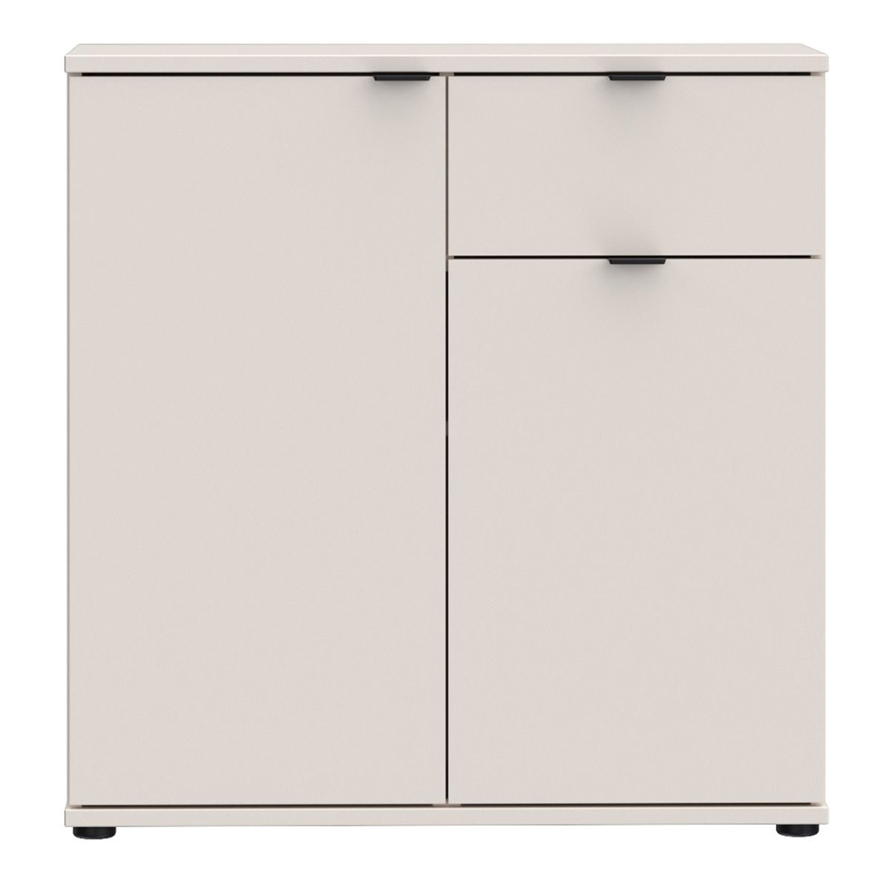 Gelion Wooden Sideboard with 2 Doors 1 Drawer in Sand