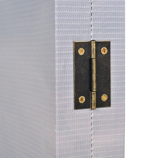 Genet Wooden Folding 200cm x 170cm Room Divider In Lake