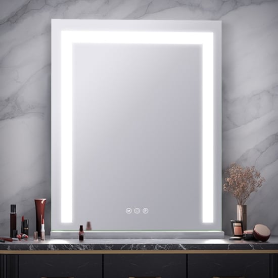 Photo of Geneva portrait dressing mirror with led lighting