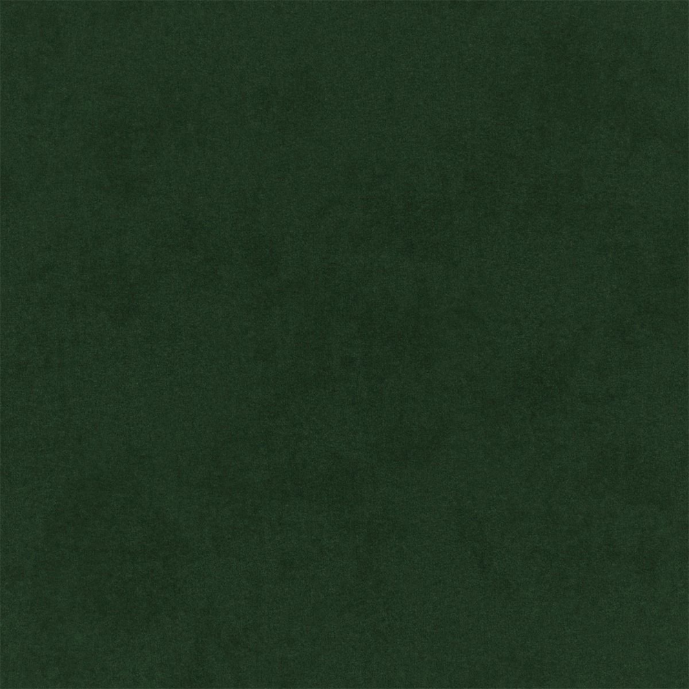 Gesira Fabric Dining Bench with Black Legs in Forest Green