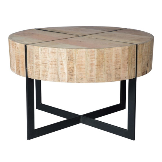Read more about Giedi wooden round coffee table in oak