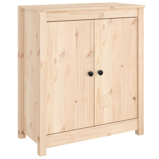 Giles Pine Wood Sideboard With 2 Doors In Natural_3