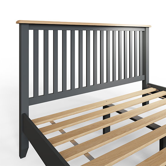 Gilford Wooden Double Bed In Grey_5