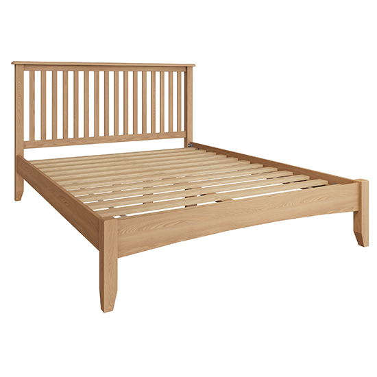 Gilford Wooden Double Bed In Light Oak_3