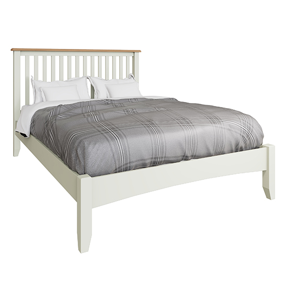 Gilford Wooden Double Bed In White_2