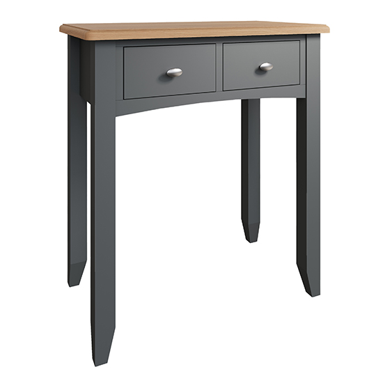 Gilford Wooden Dressing Table In Grey