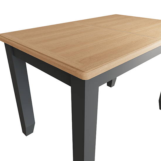 Gilford Extending 120cm Wooden Dining Table In Grey_5