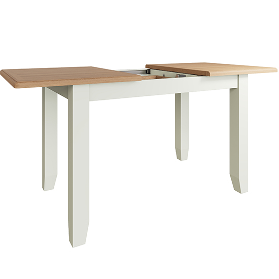 Gilford Extending 120cm Wooden Dining Table In White_2
