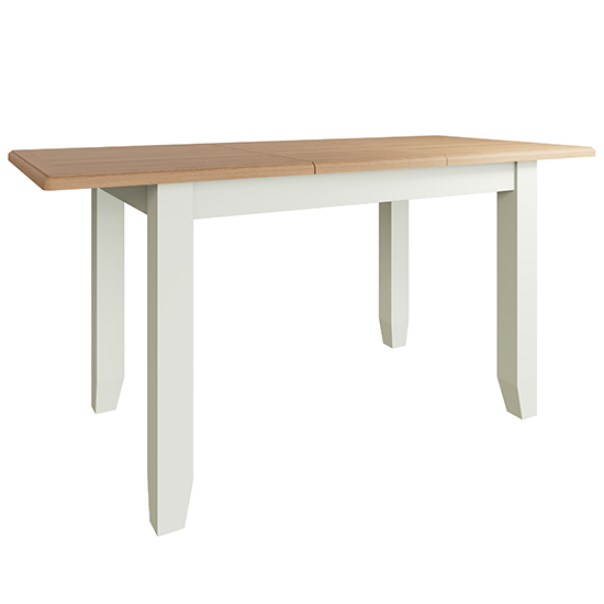 Gilford Extending 120cm Wooden Dining Table In White_3