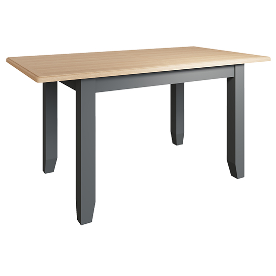Gilford Extending 160cm Wooden Dining Table In Grey_1